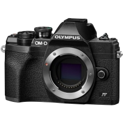 Olympus OM-D E-M10 Mark IV 20.3 Megapixel Mirrorless Camera Body Only - Black - 4/3" Sensor - Autofocus - 3" Touchscreen LCD - Sensor-shift, Digital (IS) - 5184 x 3888 Image - 3840 x 2160 Video - HD Movie Mode - Wireless LAN