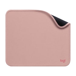 Logitech® Studio Series Mouse Pad, 9-1/8" x 7-15/16", Darker Rose