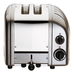 Dualit NewGen Extra-Wide Slot Toaster, 2-Slice, Metallic Charcoal