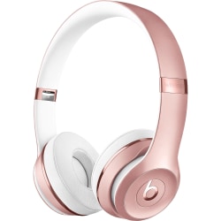 Beats by Dr. Dre Solo3 Wireless Headphones - Rose Gold - Stereo - Wireless - Bluetooth - Over-the-head - Binaural - Circumaural - Rose Gold