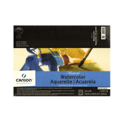Canson Montval® Watercolor Paper, 12" x 16", 15 Sheets