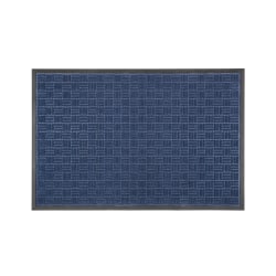 Floortex® Doortex® Ribmat Entrance Mat, 48" x 72", Blue