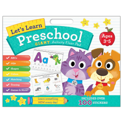 Kidsbooks Publishing Let's Learn Preschool Floor Pad Book, Total Qty 1