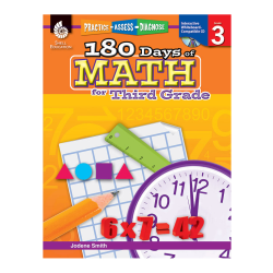 Shell Education 180 Days of Math Practice, Grade 3