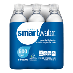 glaceau Smartwater®, 16.9 oz., Pack Of 6