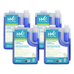 Highmark® ECO Glass And Mirror Cleaner Concentrate, 2 Liters, Case Of 4 Bottles