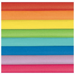 Amscan Gift Tissue Paper, 20" x 20", Assorted Colors, Pack Of 40