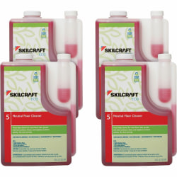 SKILCRAFT Neutral Floor Cleaner - For Floor, Tile, Granite, Hard Surface - Ready-To-Use/Concentrate - 7148379