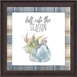 Timeless Frames® Harvest Framed Artwork, 12" x 12", Fall Into The Season