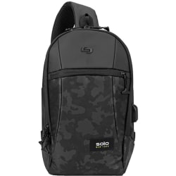 Solo New York Polyester GLHF Sling, 13-15/16"H x 8-11/16"W x 4-1/4"D, Black
