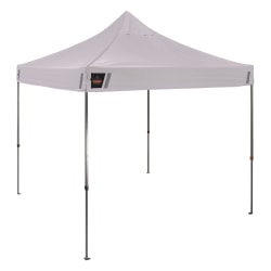 Ergodyne SHAX 6002 Heavy Duty Pop-Up Tent, 10' x 10', White, Total Qty 1