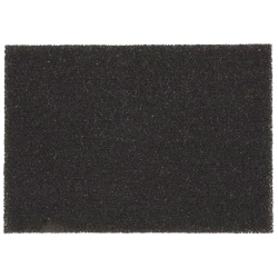 3M High Productivity Floor Pads, 460 mm, 18", Black, Case Of 5 Pads