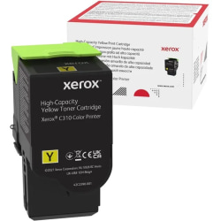 Xerox Original High Yield Laser Toner Cartridge - Single Pack - Yellow - 1 / Pack - 5500 Pages