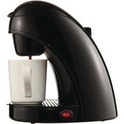 Brentwood TS-112B Single Cup Coffee Maker - Black - Black