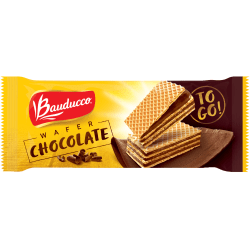 Bauducco Foods Chocolate Wafers, 1.4 Oz, 12 Packages Per Pack, Case Of 12 Packs