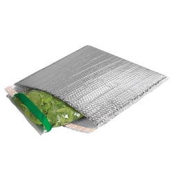 Partners Brand Cool Shield Bubble Mailers, 11" x 15", Silver, Pack Of 50