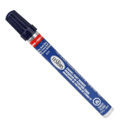 Testors Enamel Markers, 5-5/8", Dark Blue, Pack Of 12 Markers