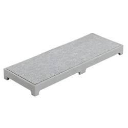 Better Houseware 2-Piece Drying Stone Sink Tray, Gray