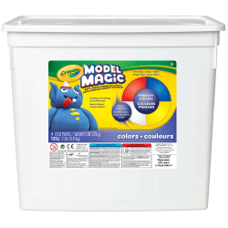 Crayola® Model Magic®, 2 Lb, Bucket Of 4 Assorted Colors
