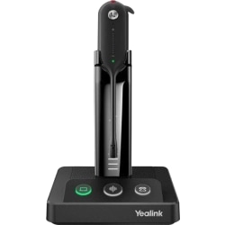 Yealink UC DECT Wireless Headset, Black, YEA-WH63-UC