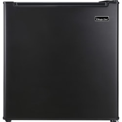 Magic Chef 1.7 cu. ft. Mini Refrigerator - 1.70 ft - Auto-defrost - Reversible - 1.70 ft Net Refrigerator Capacity - 245 kWh per Year - Black