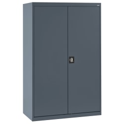 Sandusky Elite Series 46"W Heavy-Duty Assembled Storage Cabinet, Charcoal