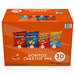 Frito-Lay® Doritos® & Cheetos® Variety Pack, 1.75 Oz, Total Qty 30