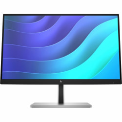 HP E22 G5 22" Class Full HD LCD Monitor - 16:9 - Black, Silver - 21.5" Viewable - In-plane Switching (IPS) Technology - 6N4E8AAABA