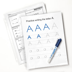 Avery® Standard Weight Sheet Protectors, 8 1/2" x 11", Clear, Pack Of 25