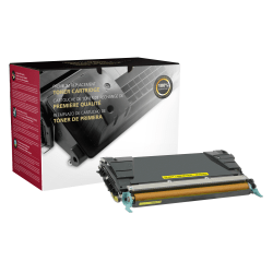 Office Depot® Remanufactured Yellow Toner Cartridge Replacement For Lexmark™ C734, ODC734Y