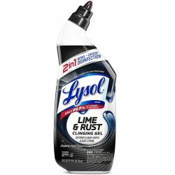 Lysol Lime/Rust Toilet Bowl Cleaner - 24 fl oz (0.8 quart) - Atlantic Fresh Scent - 1 Each - Blue