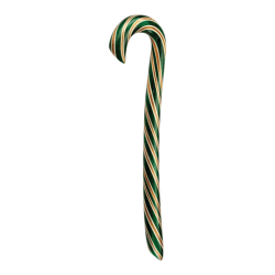 Hammond's Candies Caramel Apple Candy Canes, 1.75 Oz, Pack Of 48 Candy Canes