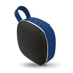 HyperGear Fabrix Mini 3-Watt Portable Bluetooth® Rechargeable Speaker With Microphone, 15564, Blue
