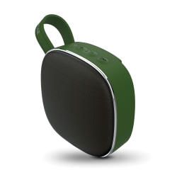 HyperGear Fabrix Mini 3-Watt Portable Bluetooth® Rechargeable Speaker With Microphone, 15565, Green