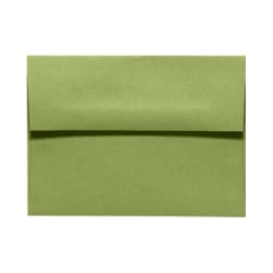 LUX Invitation Envelopes, A7, Peel & Stick Closure, Avocado Green, Pack Of 1,000