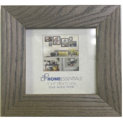 Timeless Frames® Shea Home Essentials Frame, 4"H x 4"W x 1"D, Gray