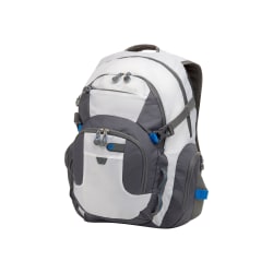 HP Sport Backpack - Notebook carrying backpack - 15.6" - white/blue