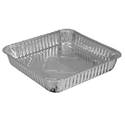 Square Cake Pan, 8", Carton Of 500