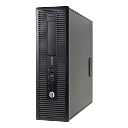 HP EliteDesk 800 G1 Refurbished Desktop PC, 4th Gen Intel® Core™ i5, 8GB Memory, 500GB Hard Drive, Windows® 10 Professional