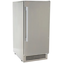 Avanti Elite Series Outdoor Built-In Ice Maker, Silver