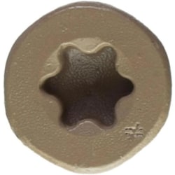 Simpson Strong-Tie Square Wood Screws, 1-5/8", Tan, Pack Of 142 Screws