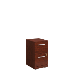 Sauder® Affirm 19"D Vertical 2-Drawer Mobile File Cabinet With Lock, Classic Cherry