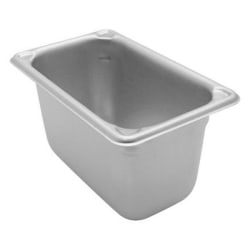 Vollrath Steam Table Pan, 1/9 Size 4, Silver