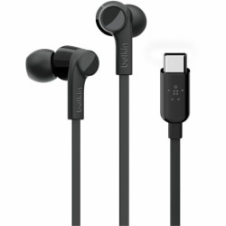 Belkin Wired USB-C Earbud Headphones, Black