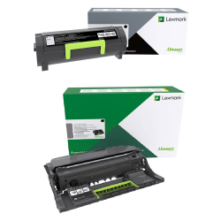 Lexmark 56F0UA0 Ultra High-Yield Black Toner Cartridge And Imaging Unit Set, 56F0UA0Z-OD