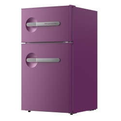Frigidaire® 3.1-cu. ft 2-Door Retro Bar Refrigerator with Side Bottle Opener, Plum, EFR925-PLUM