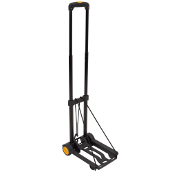 Mount-It MI-912 Luggage Folding Cart And Dolly, 17"H x 3"W x 9"D, Black