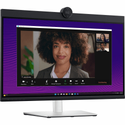 Dell P2724DEB 27" Class (27" Viewable) Webcam WQHD LED Monitor, 16:9, Black/Silver