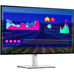 Dell UltraSharp U2722D 27" LCD Monitor - 16:9 - Black, Silver - 27" Class - In-plane Switching (IPS) Black Technology - 2560 x 1440 - 350 Nit - 60 Hz Refresh Rate - HDMI