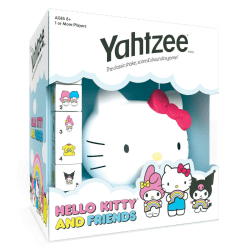 USAopoly YAHTZEE Game, Hello Kitty and Friends, Grades 3 To 12